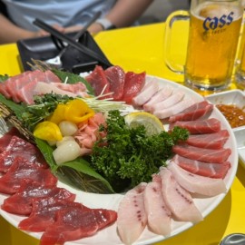 자양동 푸짐하게 즐길 수 있는 횟집