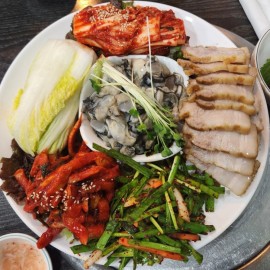 계산역 어마어마한 포항물회 굴보쌈 맛집