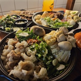 구미까지 상륙한 나베, 스키야지 존맛집!! 옥계 안주맛집 신상이자카야!!