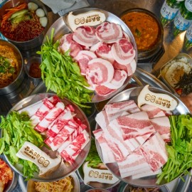 최상급 국내산 원육 냉삼 즐길 수 있는 고기집