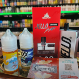 없는게 없을 정도로 액상 종류가 이렇게 많은 유일한매장! 서비스도 미친