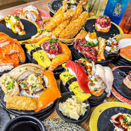 신선한 재료로 깔끔하고 만족스러운 맛의 전주 회전초밥 맛집