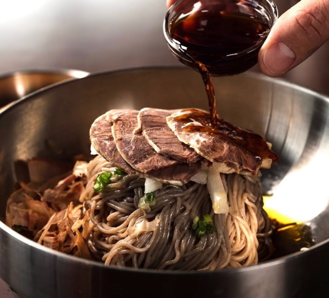 [울산 남구]울산 남구 달동에 새로 리뉴얼해 오픈한 평양냉면&들기름비빔면 맛집!! [삼복면