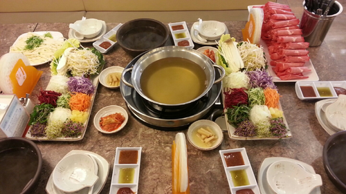 [부산 사상]국물이 진하고 깔끔한 모임하기 좋은 사상 샤브샤브 맛집 [샤브향 부산사상점]