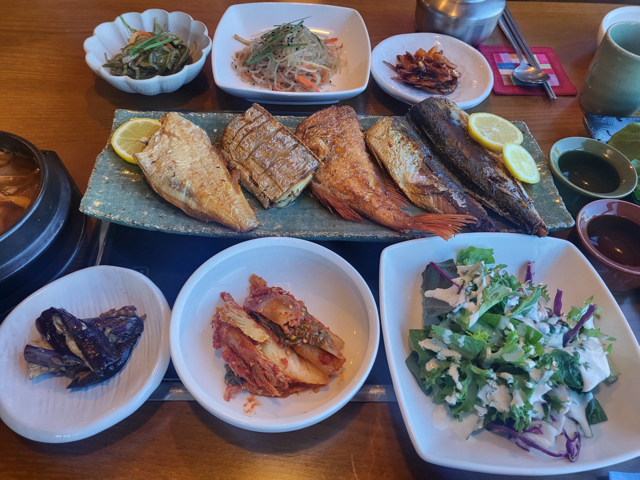 [부산 기장]기장앞바다에서 맛볼 수 있는 건강한 한상차림 맛집 [온포들밥]