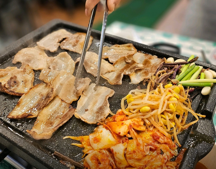 [경기 용인]레트로감성 프리미엄 냉삼 전문 최고 맛집! [동백회관]