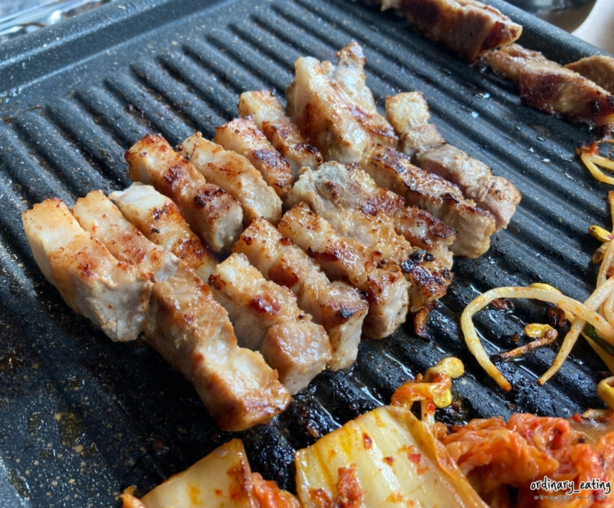 [서울 성동]한양대 평범하지않은 무한삼겹살 맛집 [무한통삼]