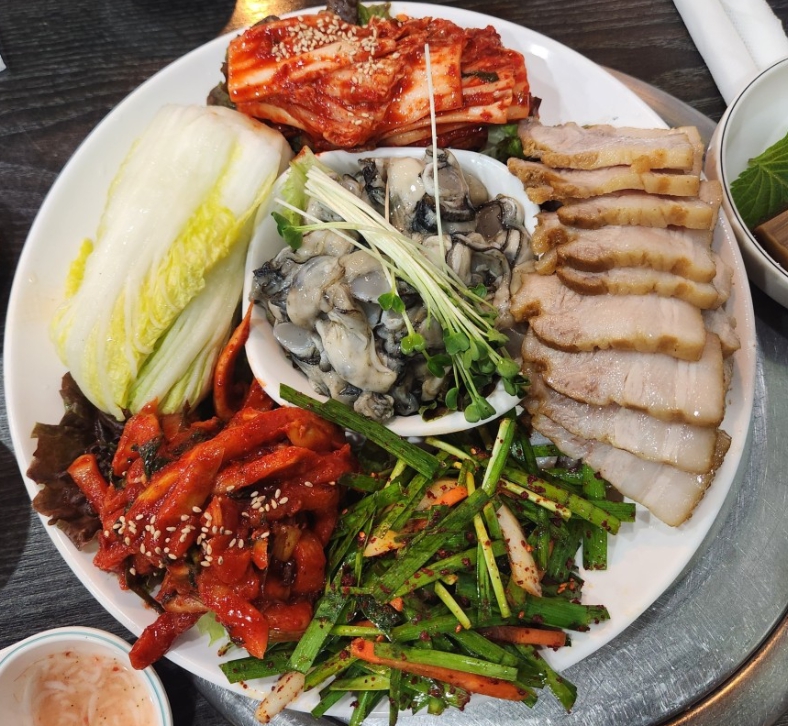 [인천 계양]계산역 어마어마한 포항물회 굴보쌈 맛집 [굴따세포항물회]