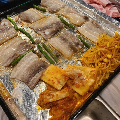 [전남 여수]죽림에 위치한 국내산 1등급 급랭 삼겹살만 취급하는 냉삼 맛집 [옥희네 여수죽