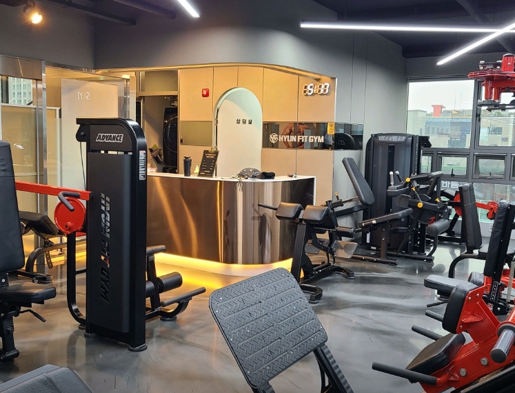 [경북 포항 ]양덕 시설관리 끝판왕 기구가 아주다양하고 운동이편한 헬스장 [현핏짐]