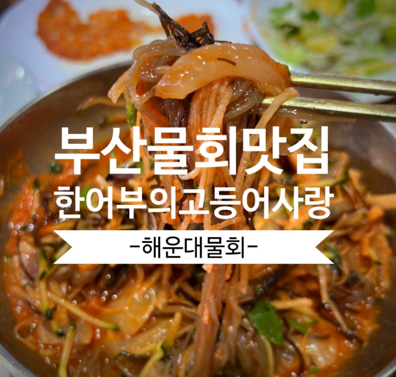 [부산 해운대]해운대에서 제일 가는 고퀄리티 고등어회 맛집 [한어부의고등어사랑]